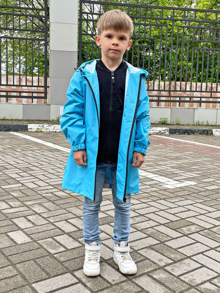 Дождевик для мальчика из мембранной ткани UDUS